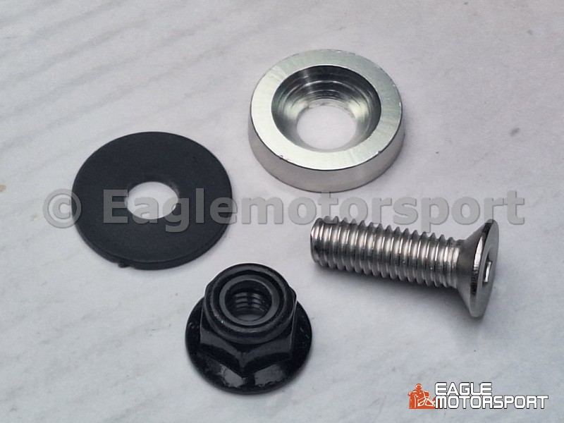 M6 kap bout set Zilver